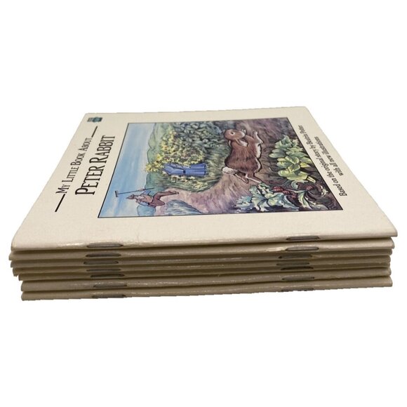 7 My Little Book About Beatrix Potter Picture Books Children’s Vintage 1990s - Picture 2 of 16